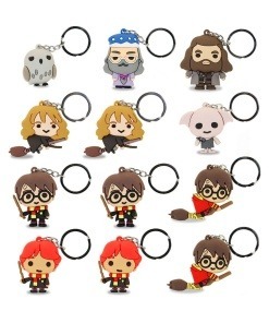 Harry Potter Llaveros PVC 4 cm Surtido (12)