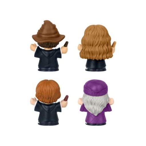 Harry Potter Pack de 4 Minifiguras Fisher-Price Little People Collector Piedra Filosofal 6 cm