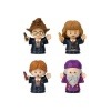 Harry Potter Pack de 4 Minifiguras Fisher-Price Little People Collector Piedra Filosofal 6 cm