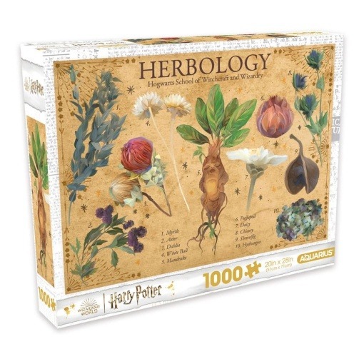 Harry Potter Puzzle Herbology (1000 piezas)