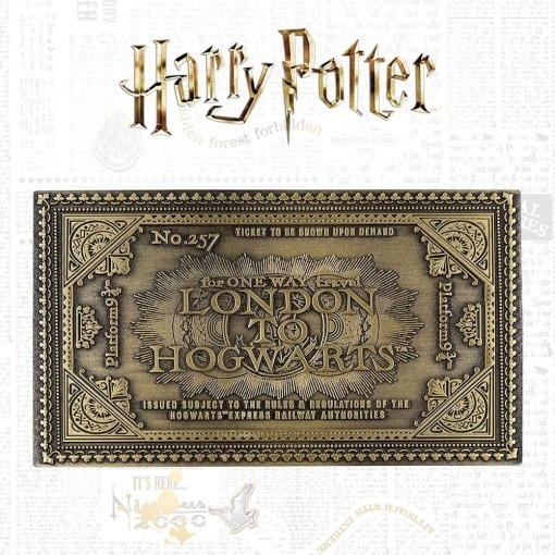 Harry Potter Réplica Hogwarts Train Ticket Limited Edition