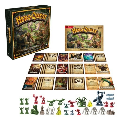 HeroQuest Expansión del Juego de Mesa Jungles of Delthrak Pack de Misión *Edición Inglés*