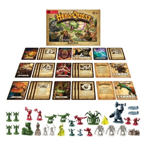 HeroQuest Expansión del Juego de Mesa Jungles of Delthrak Pack de Misión *Edición Inglés*