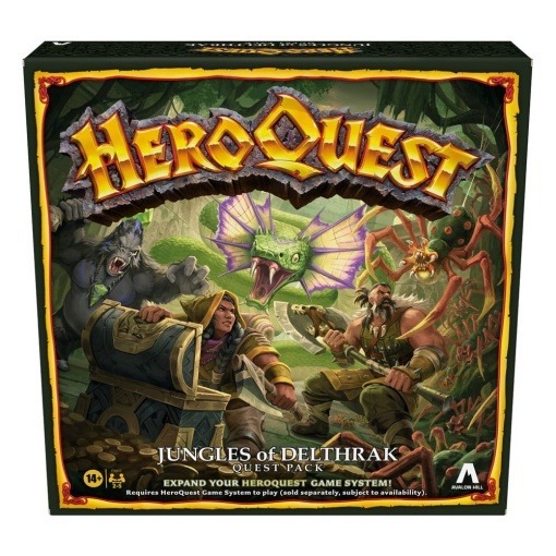 HeroQuest Expansión del Juego de Mesa Jungles of Delthrak Pack de Misión *Edición Inglés*