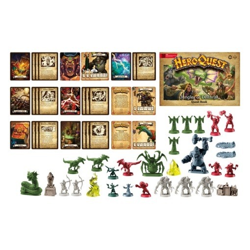 HeroQuest Expansión del Juego de Mesa Jungles of Delthrak Pack de Misión *Edición Inglés*