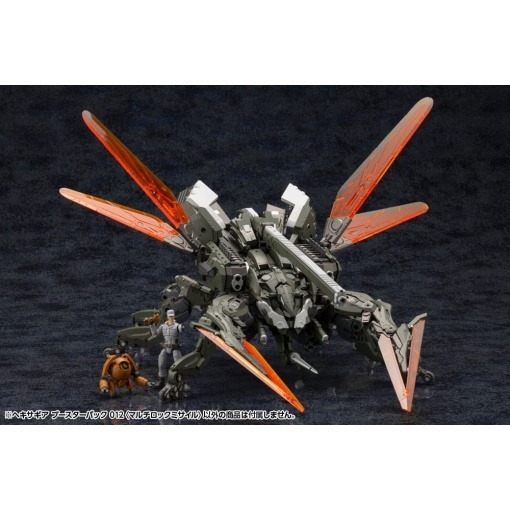 Hexa Gear Maqueta Plastic Model Kit 1/24 Booster Pack 012 Multi-Lock Missile 8 cm