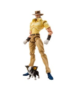 JoJo's Bizarre Adventure Figura Super Action Chozokado (Joseph Joestar & Iggy) (3rd-run) 15 cm