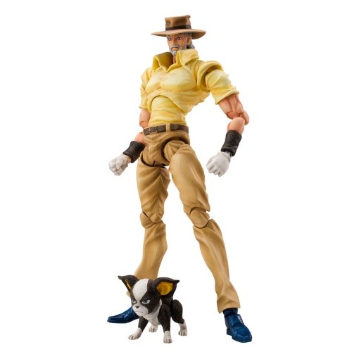 JoJo's Bizarre Adventure Figura Super Action Chozokado (Joseph Joestar & Iggy) (3rd-run) 15 cm