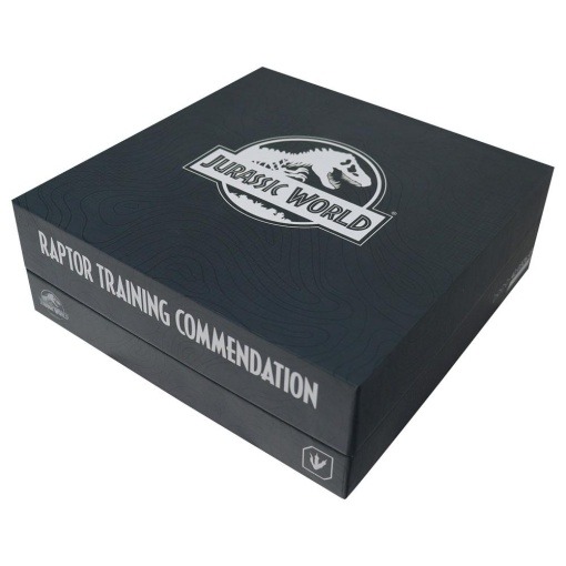 Jurassic World Pack de 3 Chapas Raptor Training Commendation Limited Edition