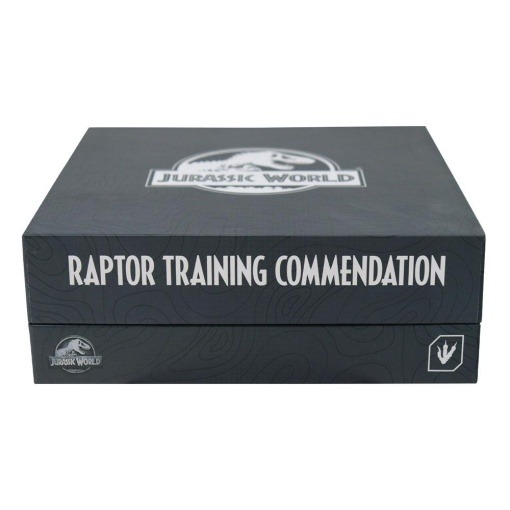 Jurassic World Pack de 3 Chapas Raptor Training Commendation Limited Edition