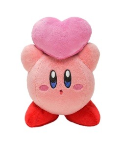 Kirby Peluche Kirby with Heart 16 cm