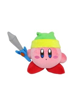 Kirby Peluche Kirby with Sword 12 cm