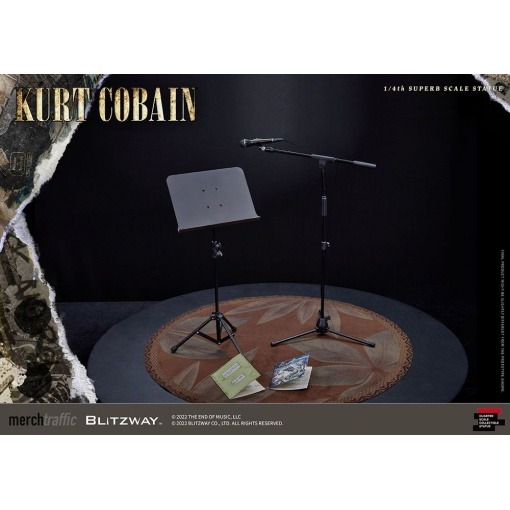 Kurt Cobain Estatua Superb Scale 1/4 Unplugged 37 cm