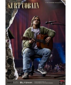Kurt Cobain Estatua Superb Scale 1/4 Unplugged 37 cm