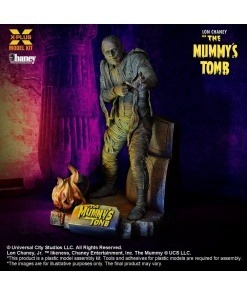 La Tumba de la Momia Maqueta Plastic Model Kit 1/8 Lon Chaney Jr. as Mummy 23 cm