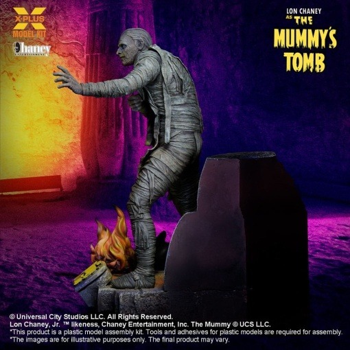 La Tumba de la Momia Maqueta Plastic Model Kit 1/8 Lon Chaney Jr. as Mummy 23 cm