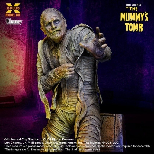 La Tumba de la Momia Maqueta Plastic Model Kit 1/8 Lon Chaney Jr. as Mummy 23 cm