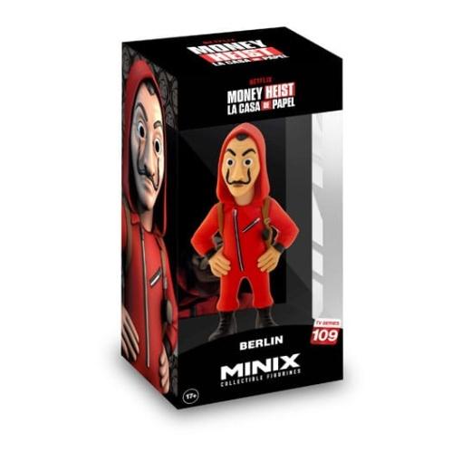 La casa de papel Figura Minix Berlin w/ Mask 12 cm