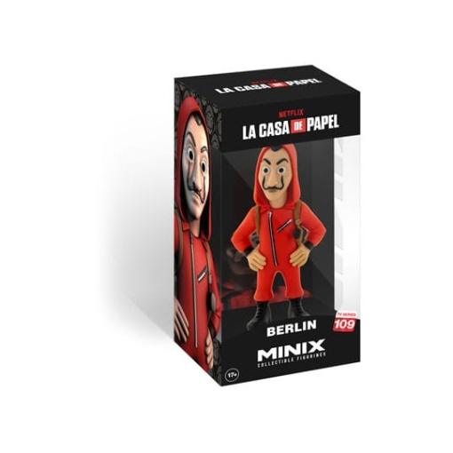 La casa de papel Figura Minix Berlin w/ Mask 12 cm