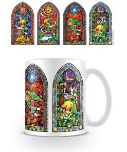 Legend of Zelda Taza Stained Glass