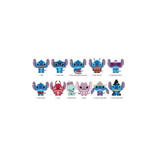 Lilo & Stitch Colgantes Peluche Stitch Expositor (24)