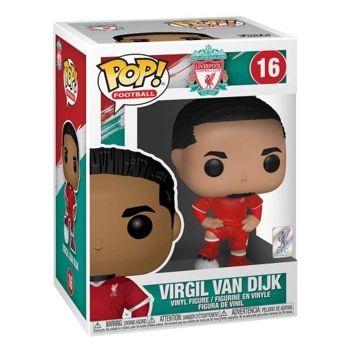 Liverpool F.C. POP! Football Vinyl Figura Virgil van Dijk 9 cm