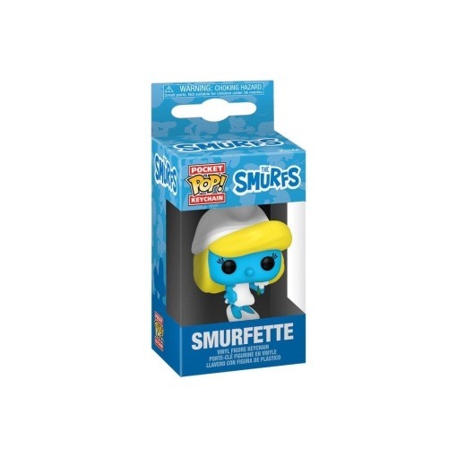 Los Pitufos Llaveros Pocket POP! Vinyl Smurfette 4 cm Expositor (12)