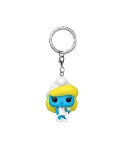 Los Pitufos Llaveros Pocket POP! Vinyl Smurfette 4 cm Expositor (12)