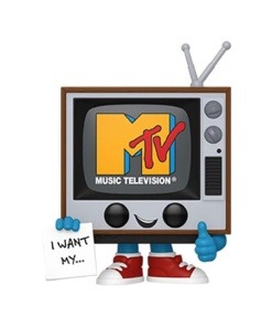 MTV POP! Ad Icons Vinyl Figura MTV Logo 9 cm