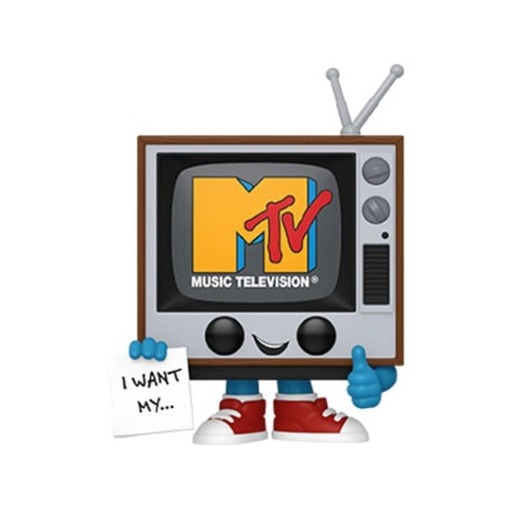 MTV POP! Ad Icons Vinyl Figura MTV Logo 9 cm