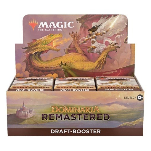 Magic the Gathering Dominaria Remastered Caja de Sobres de Draft (36) alemán