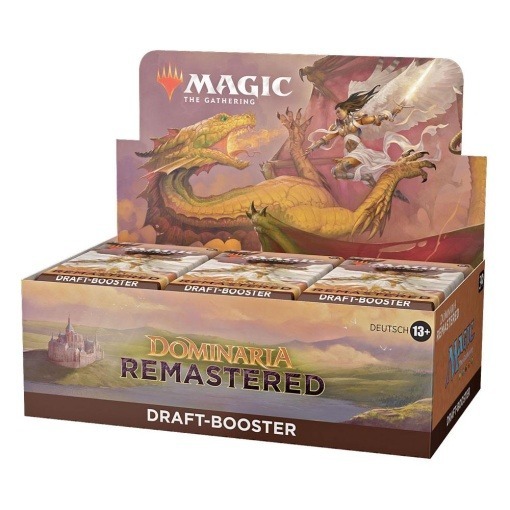 Magic the Gathering Dominaria Remastered Caja de Sobres de Draft (36) alemán