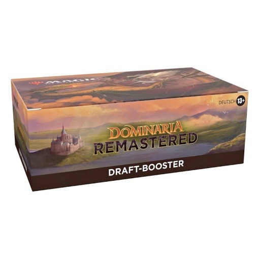 Magic the Gathering Dominaria Remastered Caja de Sobres de Draft (36) alemán