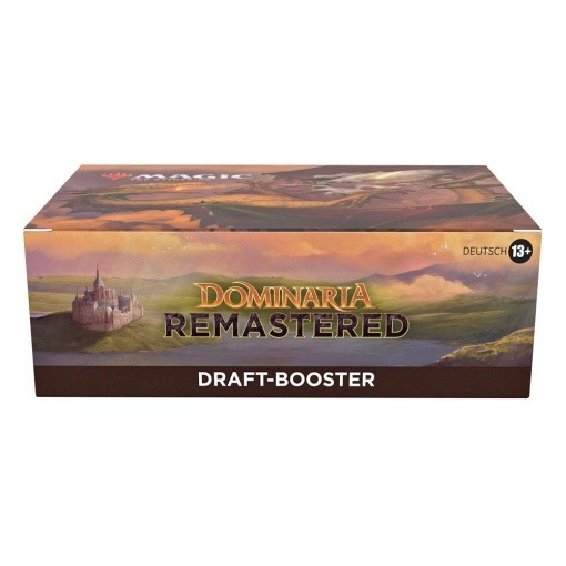 Magic the Gathering Dominaria Remastered Caja de Sobres de Draft (36) alemán