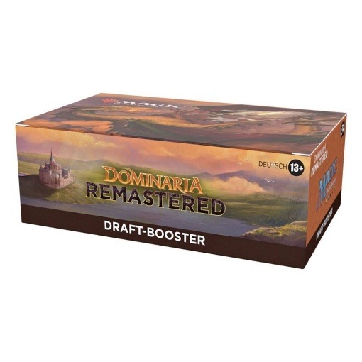 Magic the Gathering Dominaria Remastered Caja de Sobres de Draft (36) alemán