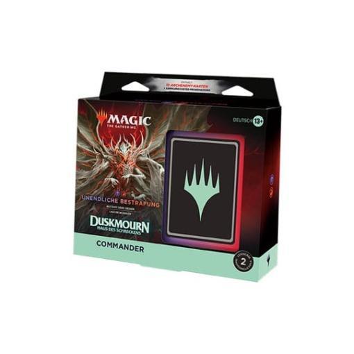 Magic the Gathering Duskmourn: Haus des Schreckens Mazos de Commander Caja (4) alemán