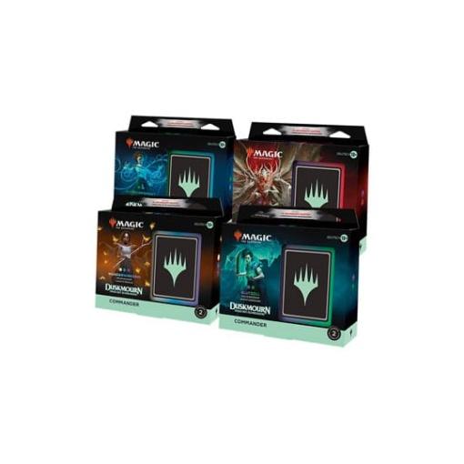 Magic the Gathering Duskmourn: Haus des Schreckens Mazos de Commander Caja (4) alemán