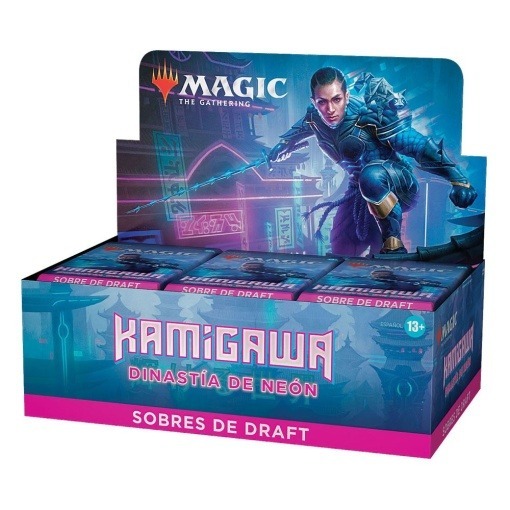 Magic the Gathering Kamigawa: Neon Dynasty Caja de Sobres de Draft (36) castellano