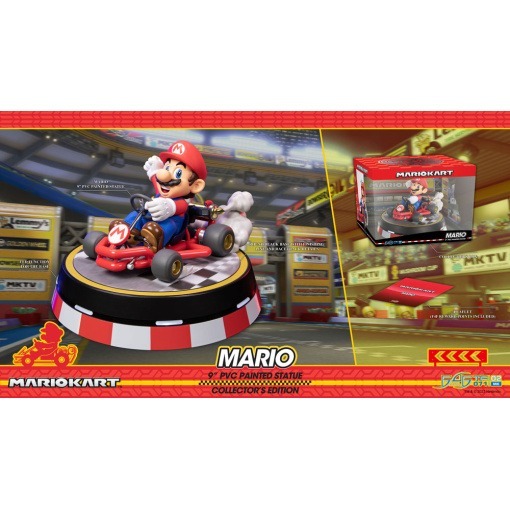 Mario Kart Estatua PVC Mario Collector's Edition 22 cm