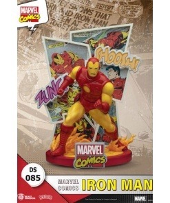 Marvel Comics Diorama PVC D-Stage Iron Man 16 cm