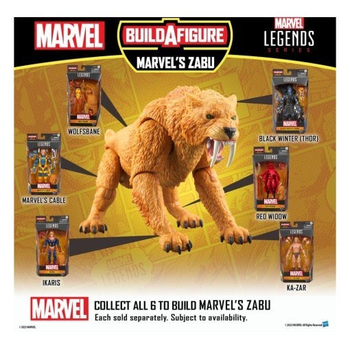 Marvel Legends Figura Ikaris (BAF: Marvel's Zabu) 15 cm