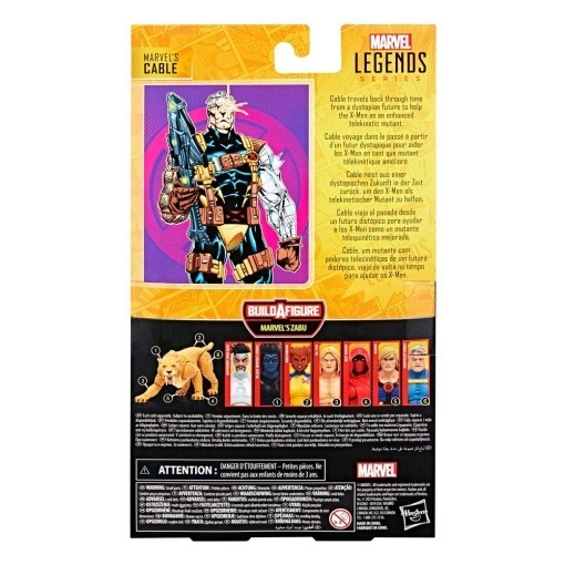 Marvel Legends Figura Marvel's Cable (BAF: Marvel's Zabu) 15 cm