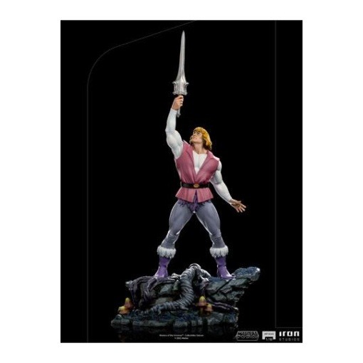 Masters of the Universe Estatua 1/10 Art Scale Prince Adam 38 cm