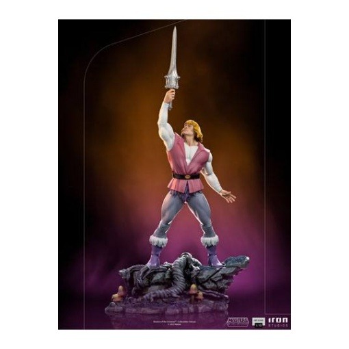 Masters of the Universe Estatua 1/10 Art Scale Prince Adam 38 cm