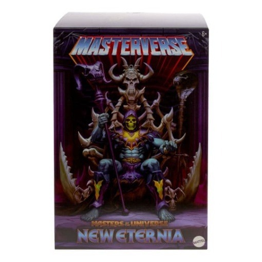 Masters of the Universe: New Eternia Masterverse Figura Skeletor & Throne 18 cm