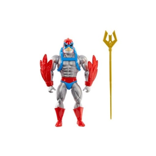 Masters of the Universe Origins Figuras Cartoon Collection: Stratos 14 cm - Embalaje dañado