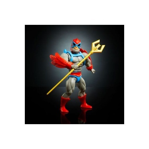 Masters of the Universe Origins Figuras Cartoon Collection: Stratos 14 cm - Embalaje dañado