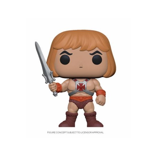 Masters of the Universe POP! Animation Vinyl Figura He-Man 9 cm