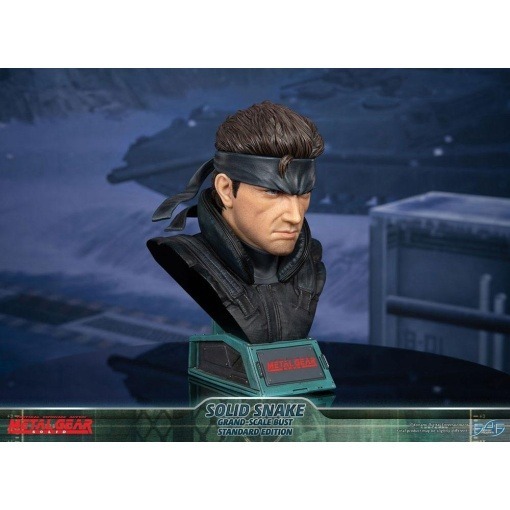 Metal Gear Solid Busto Grand Scale Solid Snake 31 cm