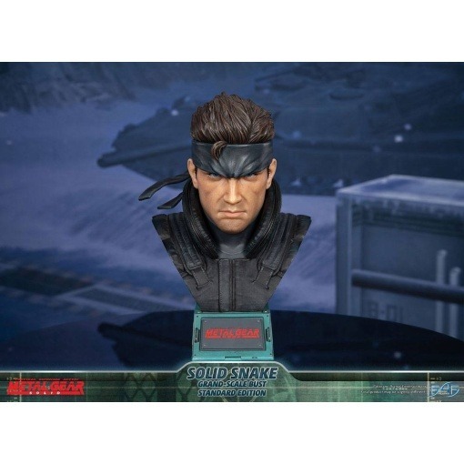 Metal Gear Solid Busto Grand Scale Solid Snake 31 cm